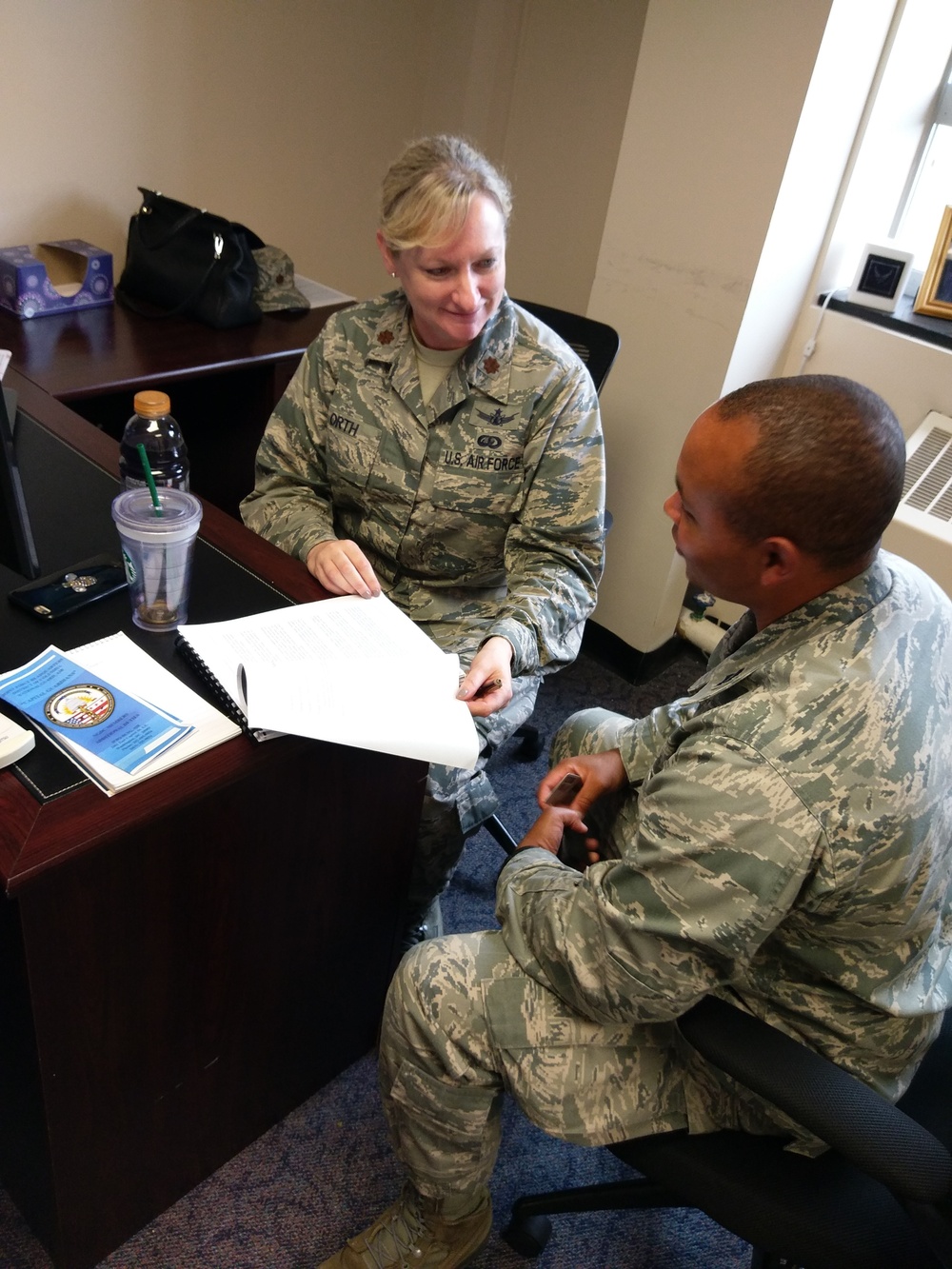 Know Your Support Staff spotlight on Maj. Allison Orth