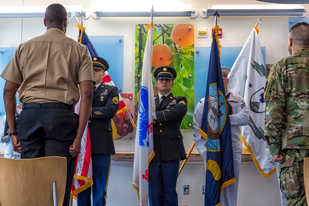 Belvoir Hospital Sailors Stand Tall During Frocking Ceremony