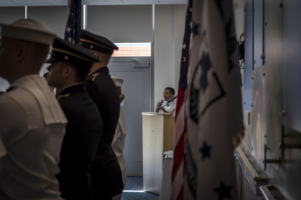 Belvoir Hospital Sailors Stand Tall During Frocking Ceremony