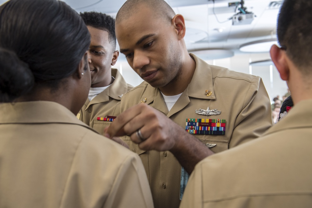 Belvoir Hospital Sailors Stand Tall During Frocking Ceremony