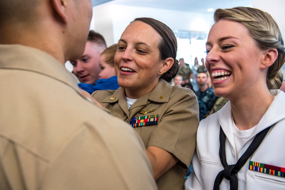 Belvoir Hospital Sailors Stand Tall During Frocking Ceremony