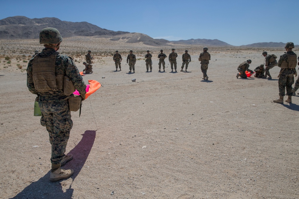 MAGTF-23 Marines train on machine gun weapon systems at ITX 4-18