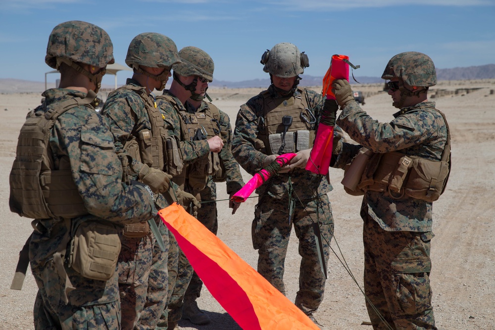 MAGTF-23 Marines train on machine gun weapon systems at ITX 4-18