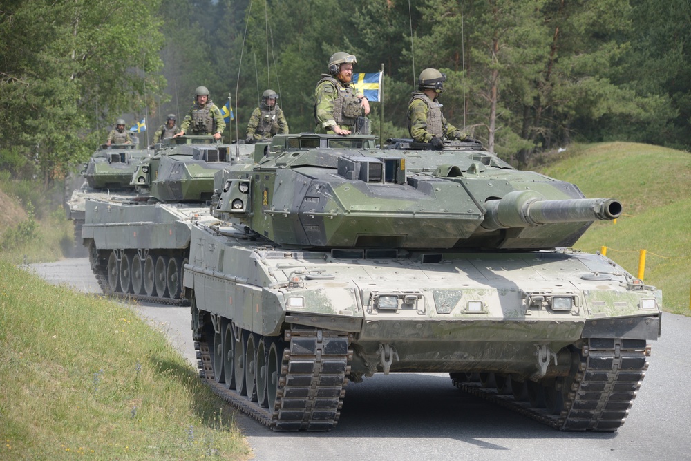 Strong Europe Tank Challenge 2018 Swedish STRV 122