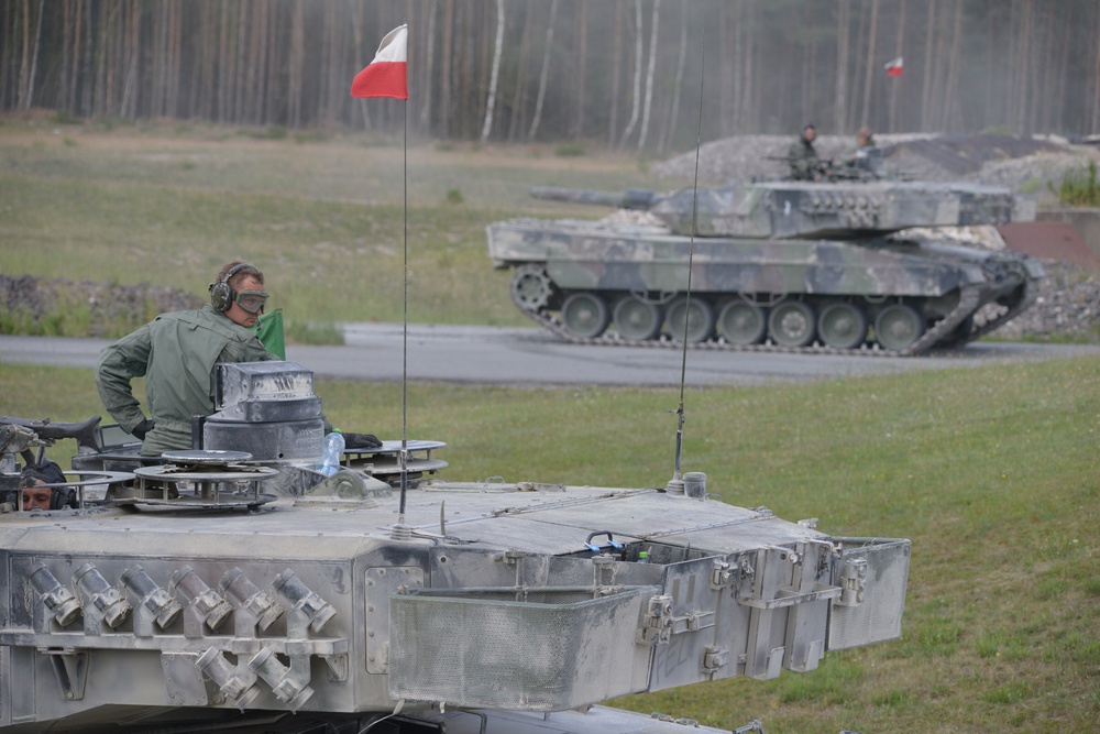 Strong Europe Tank Challenge 2018 Polish Leopard A5