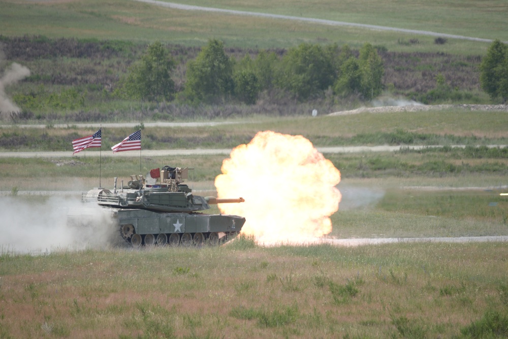 Strong Europe Tank Challenge 2018 U.S. M1 Abrams