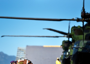 ADF Flight Operations Aboard the HMAS Canberra