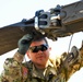 AH-64 Apache helicopter maintenance during Saber Strike 18