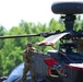 AH-64 Apache helicopter maintenance during Saber Strike 18