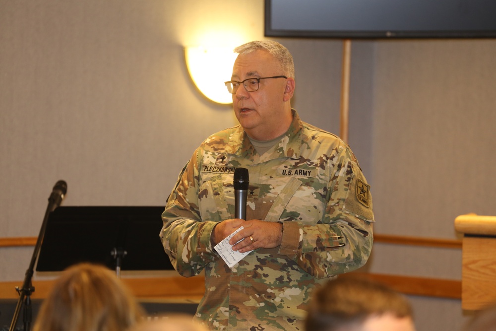 Army Reserve deputy chief of chaplains supports Fort McCoy prayer lunch event