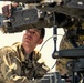 AH-64 Apache helicopter maintenance during Saber Strike 18