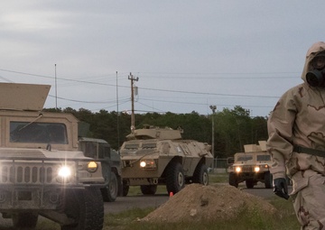 Chemical decontamination site