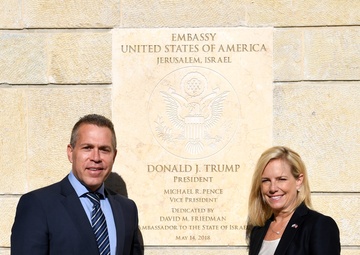 DHS Secretary Nielsen Meets Israeli Minister Erdan