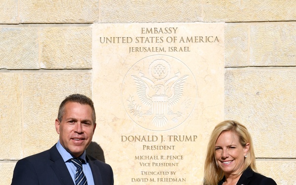 DHS Secretary Nielsen Meets Israeli Minister Erdan