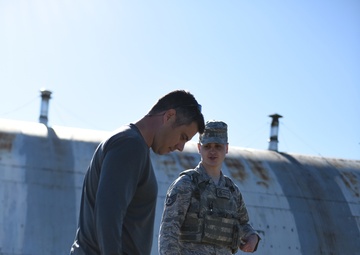 Security Forces Airmen take Clear Aim