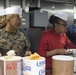 Marines and Sailors participate in karaoke and eat ice cream