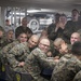 Marines and Sailors participate in karaoke and eat ice cream