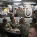 Marines and Sailors participate in karaoke and eat ice cream