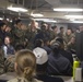 Marines and Sailors participate in karaoke and eat ice cream