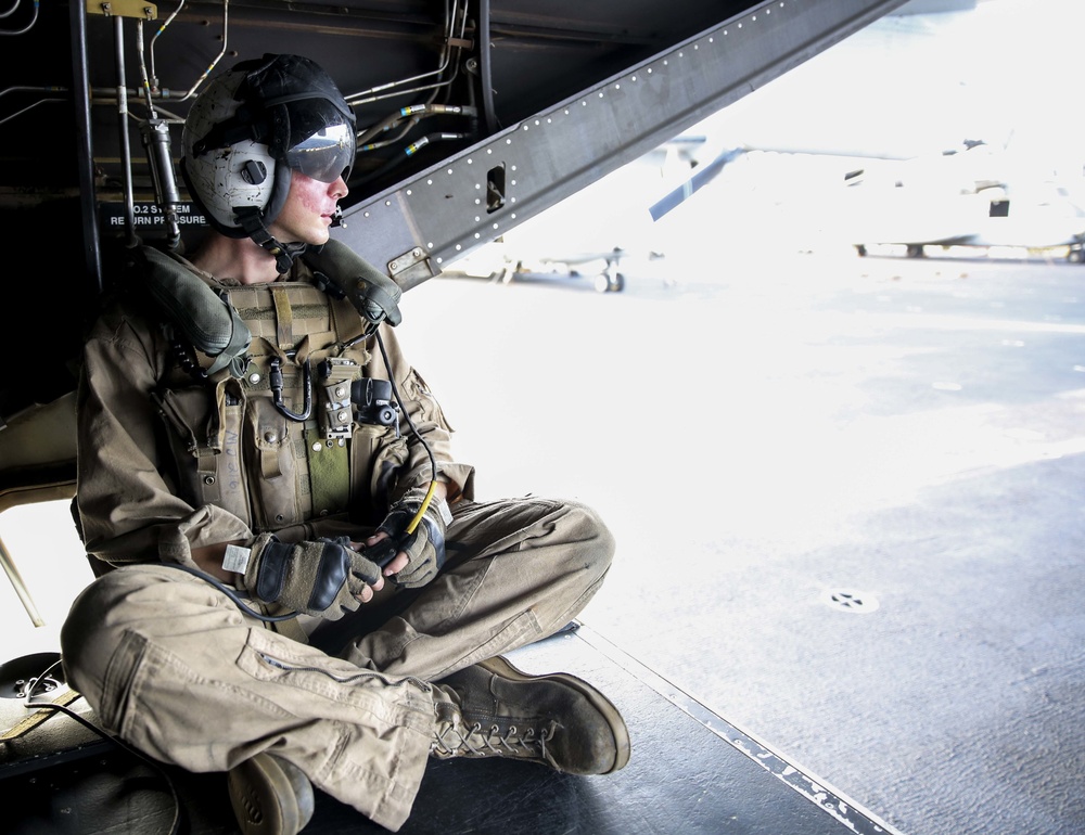 Sunsets and Long Flights on the Seas: Flight Ops on USS Iwo Jima