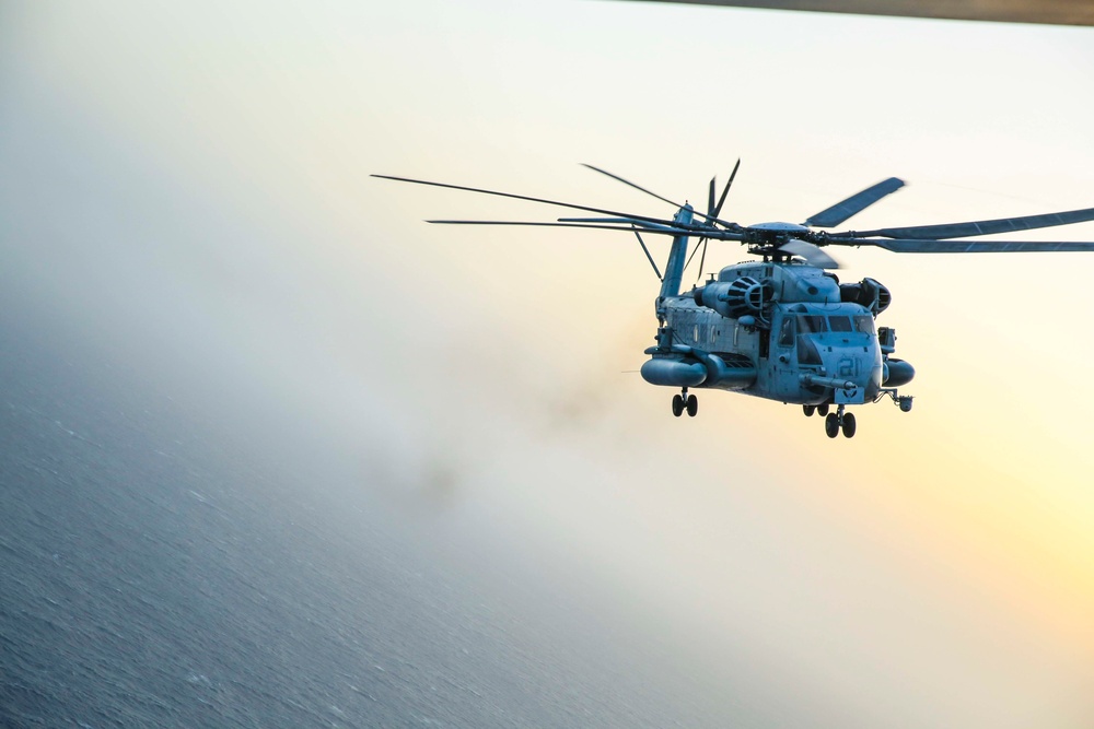 Sunsets and Long Flights on the Seas: Flight Ops on USS Iwo Jima