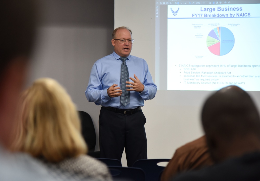 Keesler participates in U.S. Small Business Administration Workshop