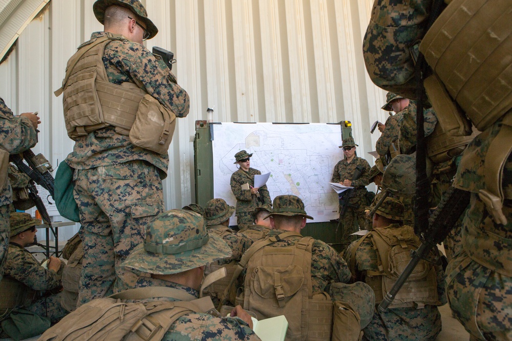 CLB-25 Marines conduct motorized operations training exercise at ITX 4-18