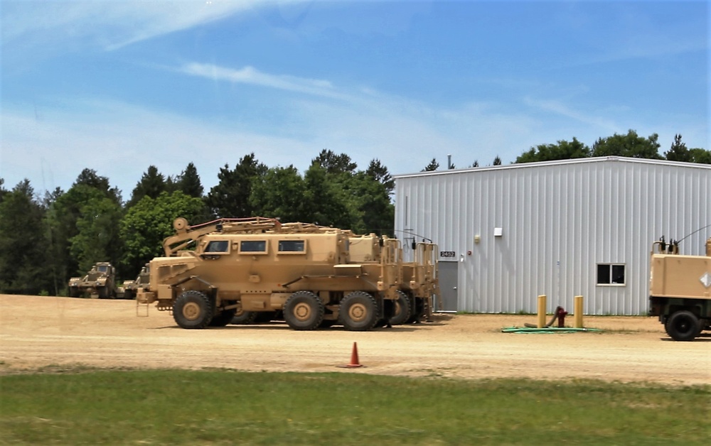 Exercise operations for CSTX 86-18-04 at Fort McCoy