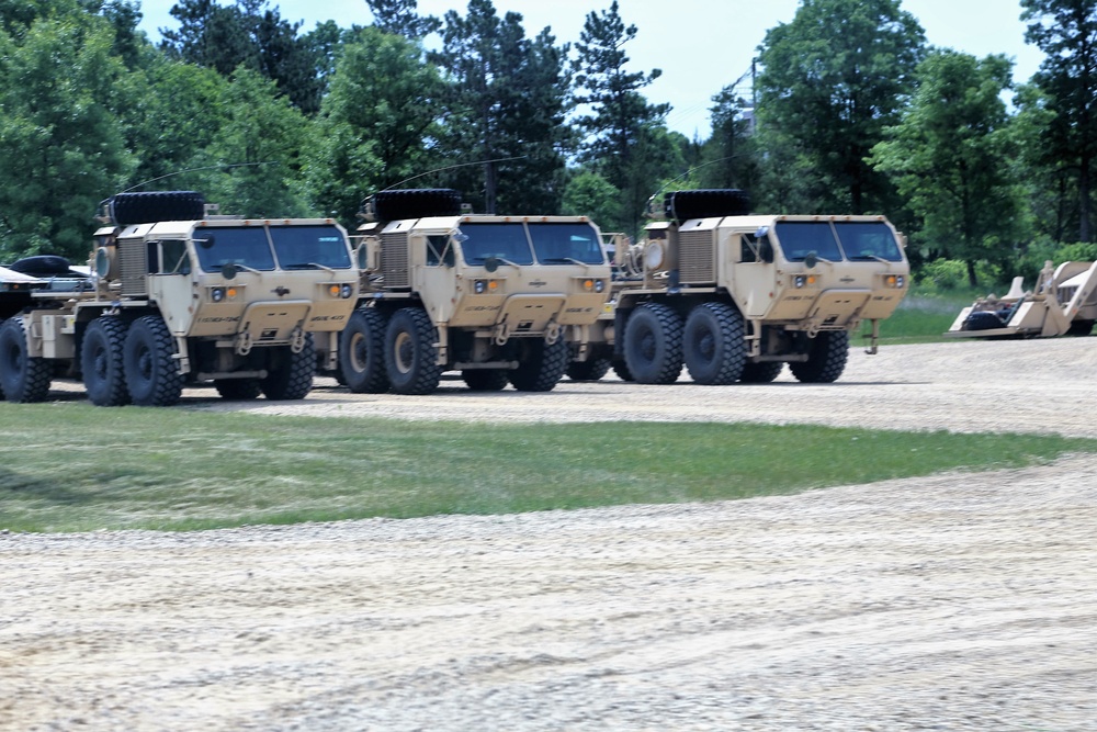 Exercise operations for CSTX 86-18-04 at Fort McCoy