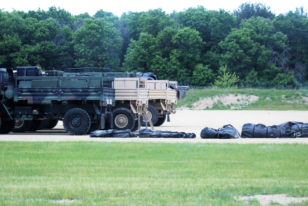 Exercise operations for CSTX 86-18-04 at Fort McCoy
