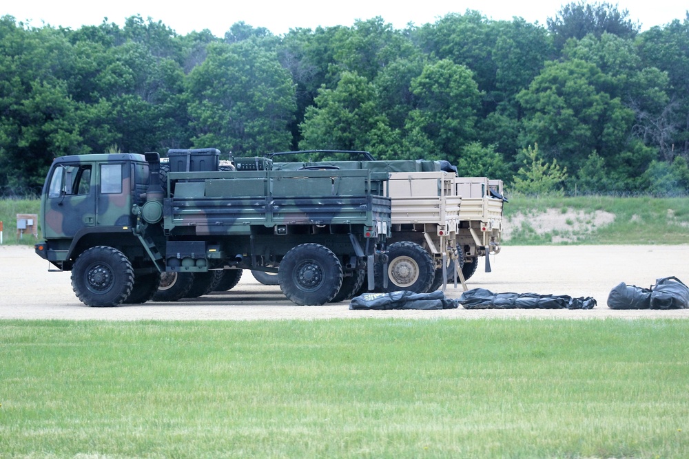 Exercise operations for CSTX 86-18-04 at Fort McCoy