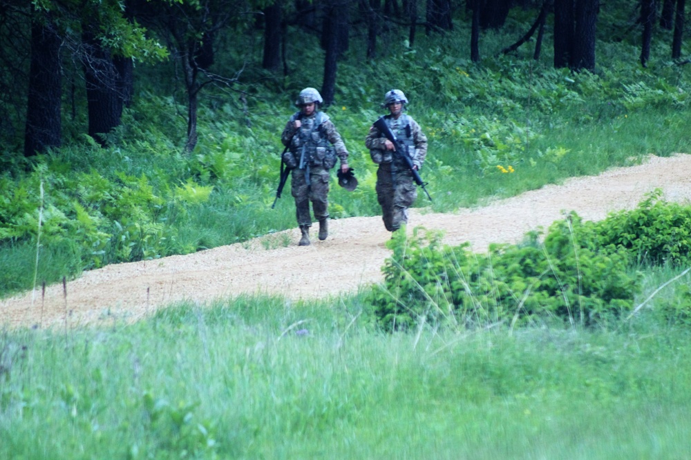 Exercise operations for CSTX 86-18-04 at Fort McCoy