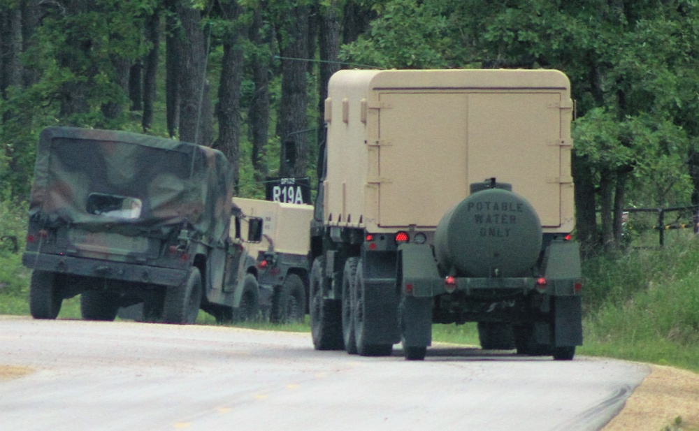 Exercise operations for CSTX 86-18-04 at Fort McCoy