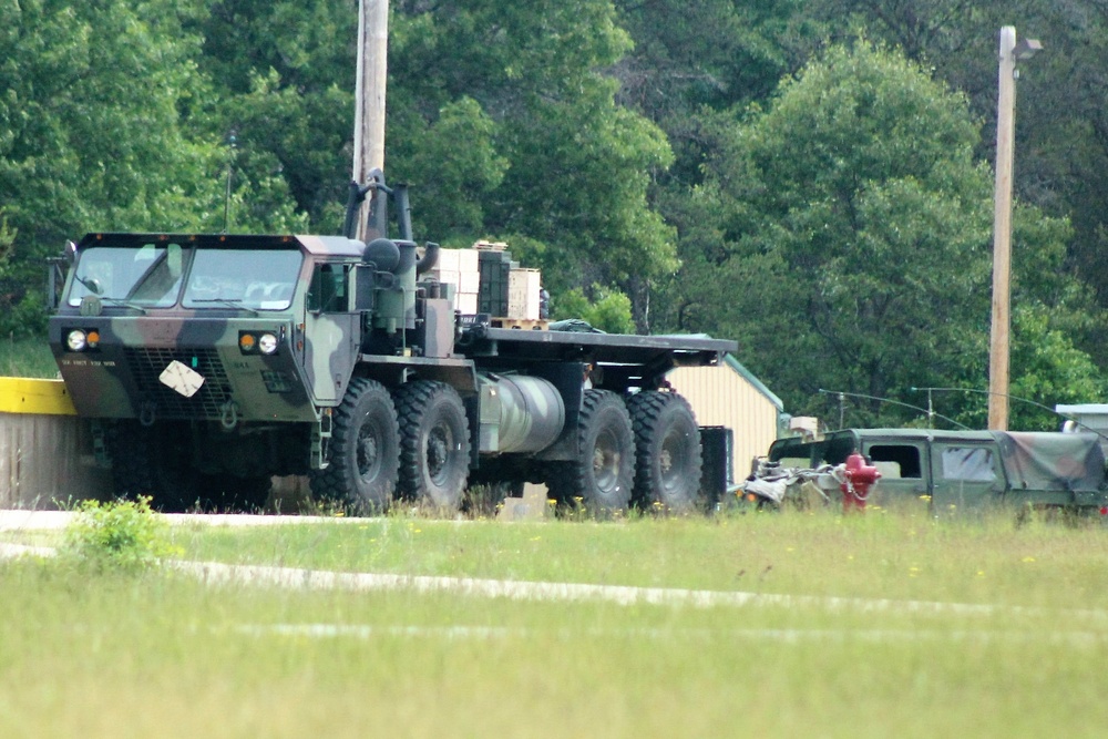 Exercise operations for CSTX 86-18-04 at Fort McCoy