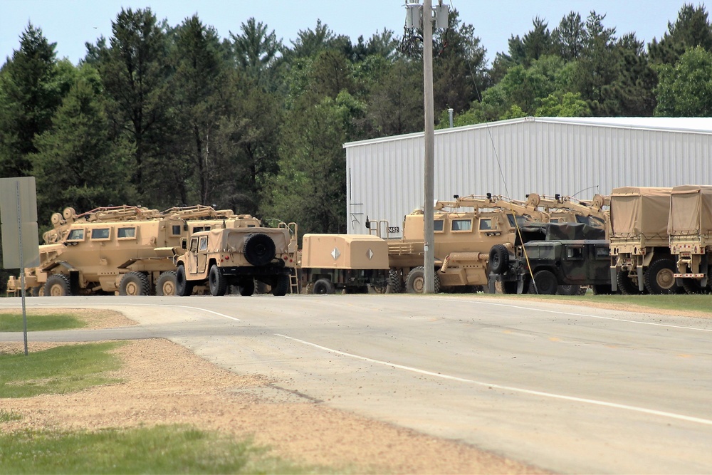 Exercise operations for CSTX 86-18-04 at Fort McCoy