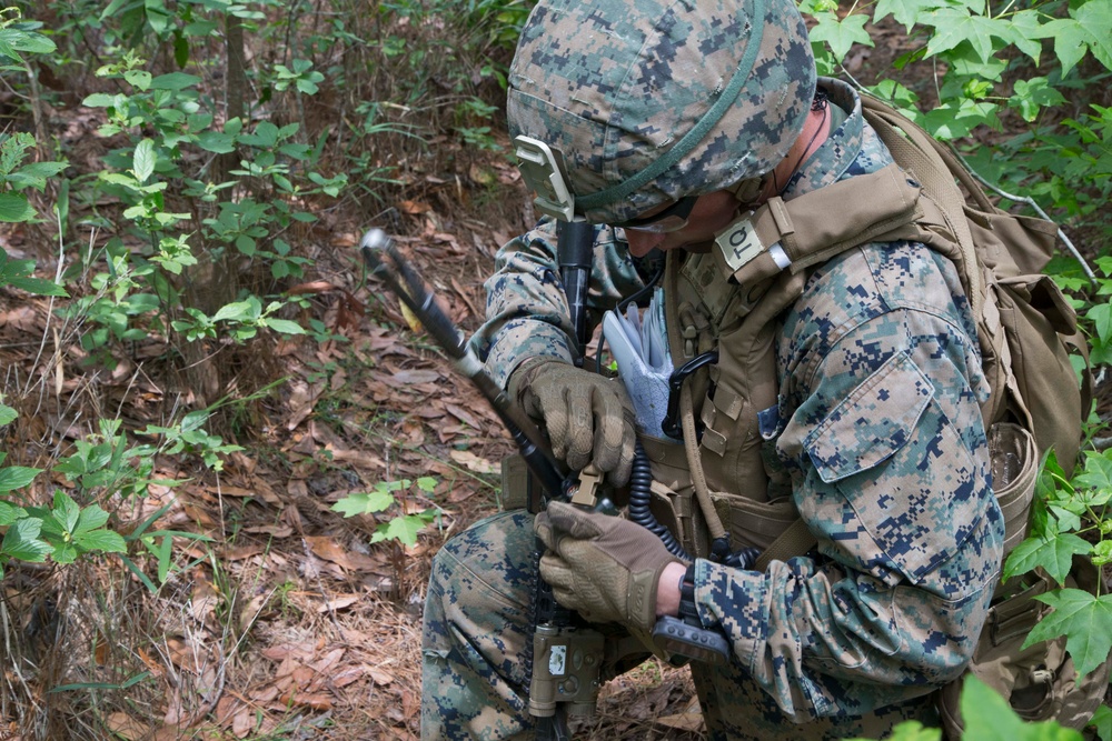 Marines with the 22nd MEU conduct TRAP training operations