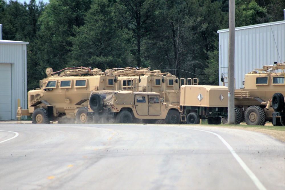 Exercise operations for CSTX 86-18-04 at Fort McCoy