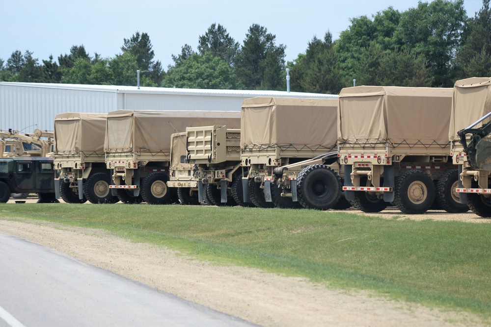 Exercise operations for CSTX 86-18-04 at Fort McCoy
