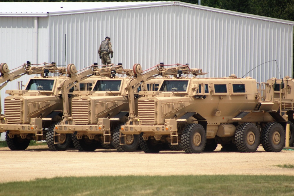 Exercise operations for CSTX 86-18-04 at Fort McCoy