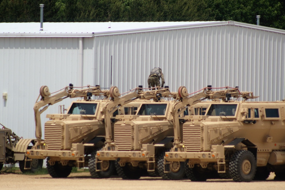 Exercise operations for CSTX 86-18-04 at Fort McCoy