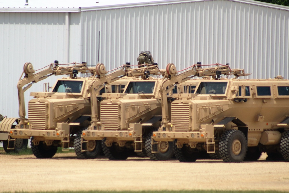 Exercise operations for CSTX 86-18-04 at Fort McCoy