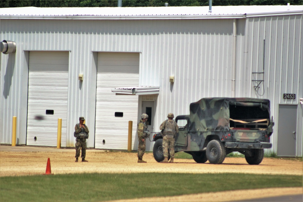 Exercise operations for CSTX 86-18-04 at Fort McCoy