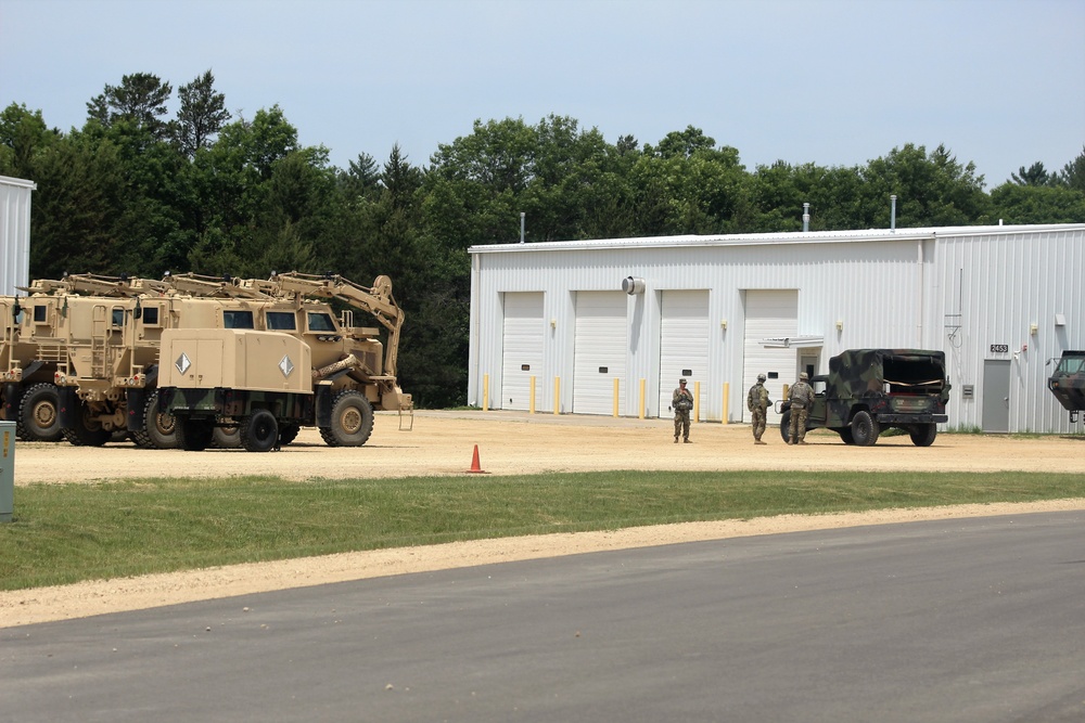 Exercise operations for CSTX 86-18-04 at Fort McCoy