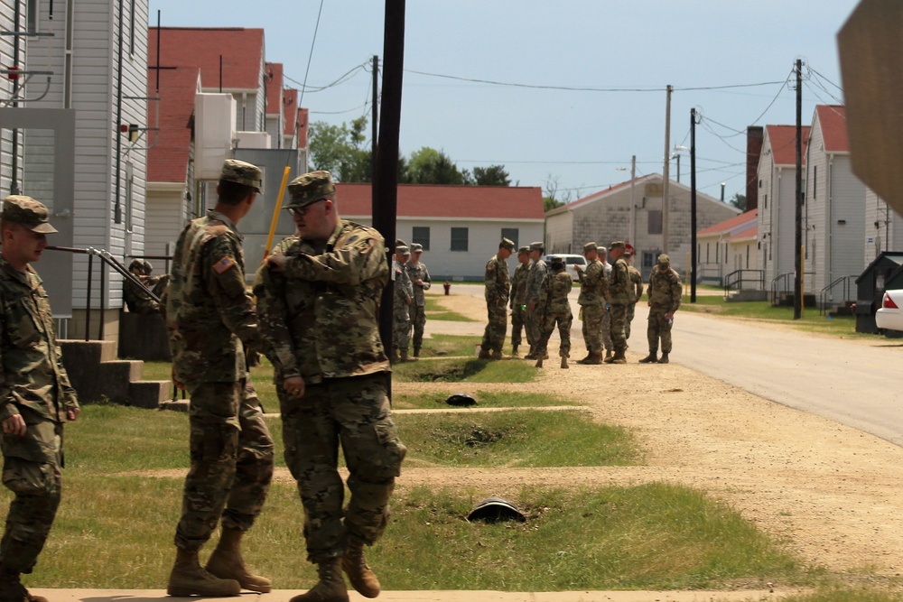 Exercise operations for CSTX 86-18-04 at Fort McCoy