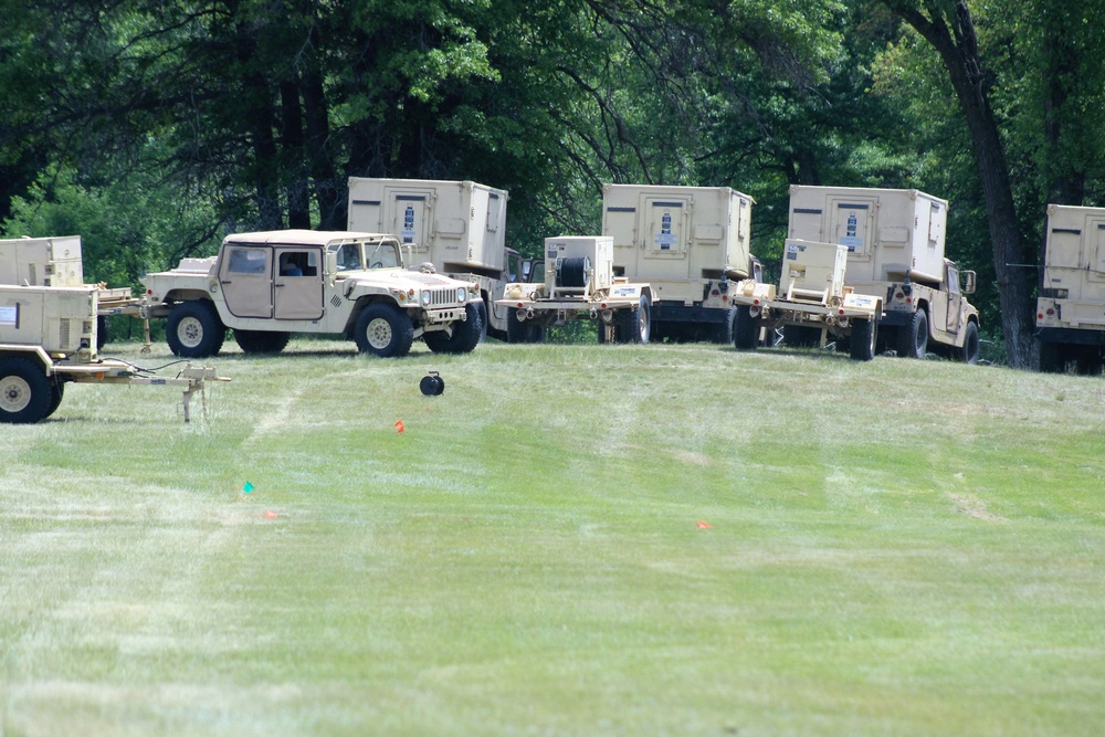 Exercise operations for CSTX 86-18-04 at Fort McCoy