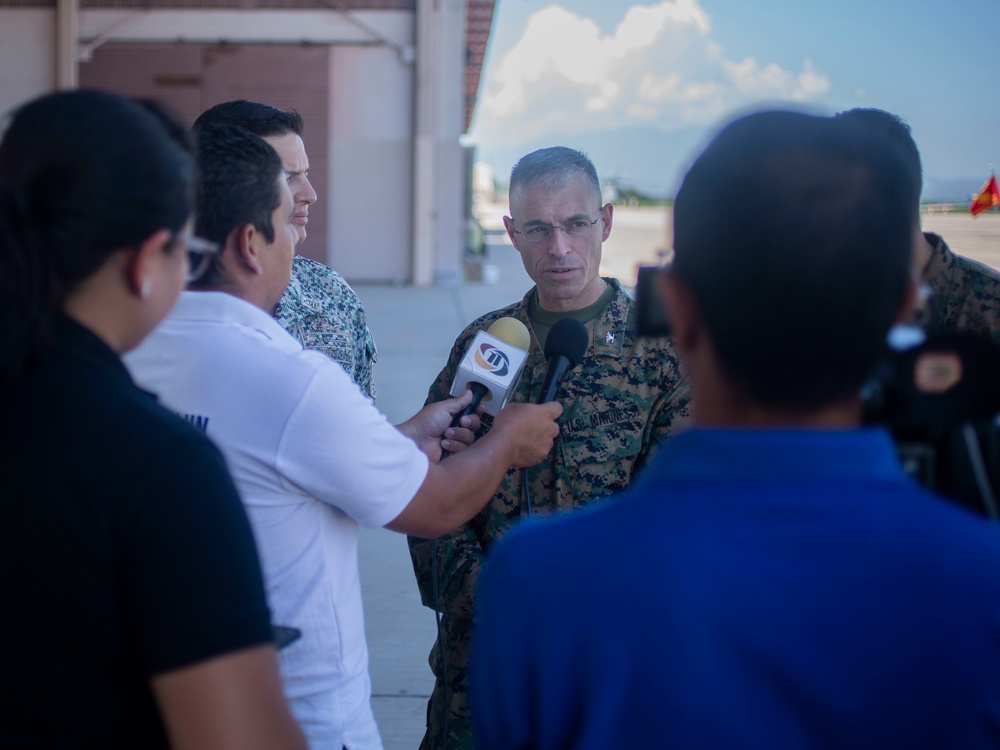 SPMAGTF-SC holds opening ceremony in Honduras