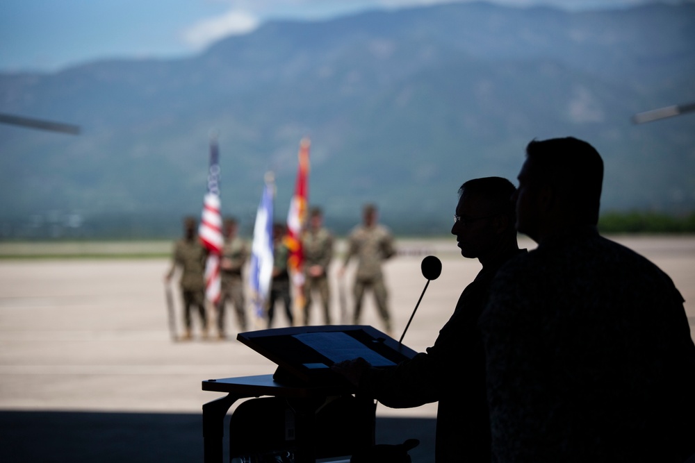 SPMAGTF-SC holds opening ceremony in Honduras