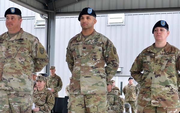 HHC 201st E-MIB Conducts Change of Responsibility