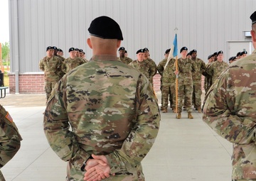 HHC 201st E-MIB Conducts Change of Responsibility