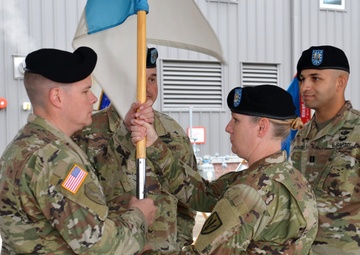HHC 201st E-MIB Conducts Change of Responsibility